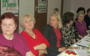 Dzień Kobiet w Klubie Seniora - 08.03.2011 r.  2
