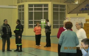 Pokaz samoobrony na hali sportowej - 06.12.2011 r.  6