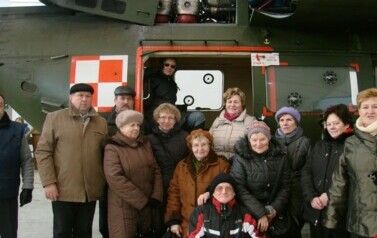 Seniorzy na Lotnisku w Świdwinie - 17.02.2015 r. 22